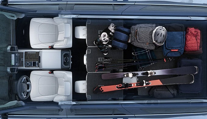 Interior view of Ford Expedition cargo space