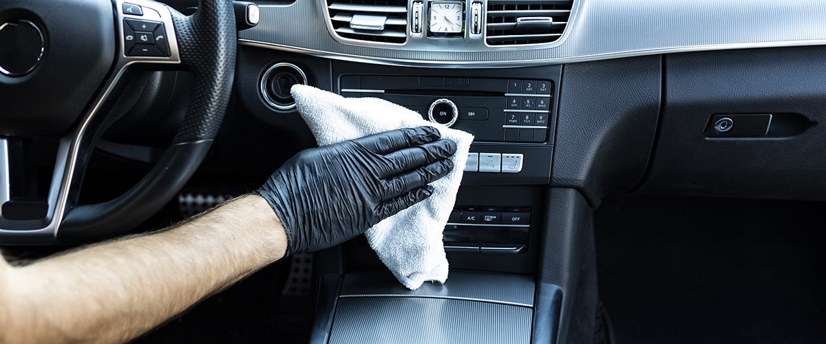 Cleaning Car Interior