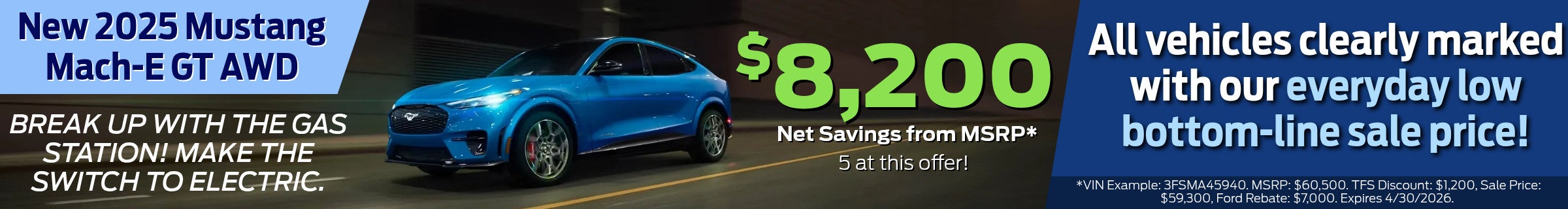 Mach-E Banner Desktop