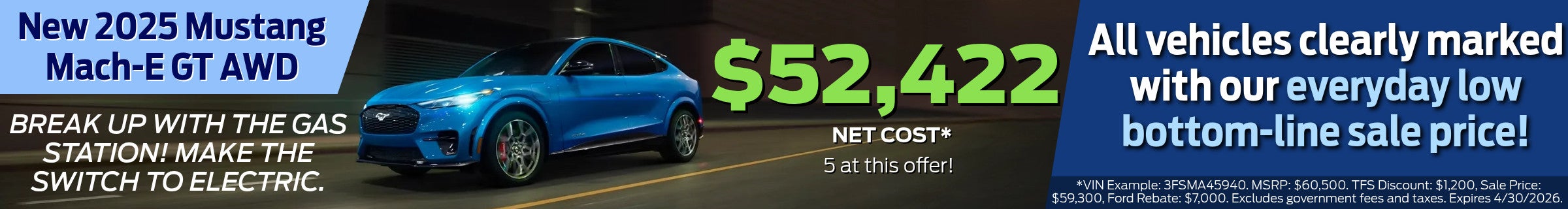 Mach-E Banner Desktop