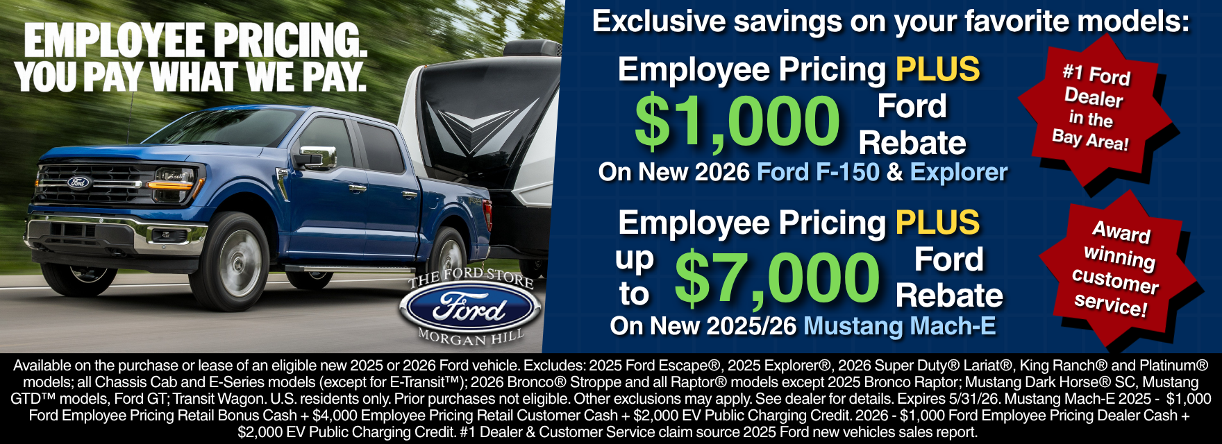 New Vehicle Specials