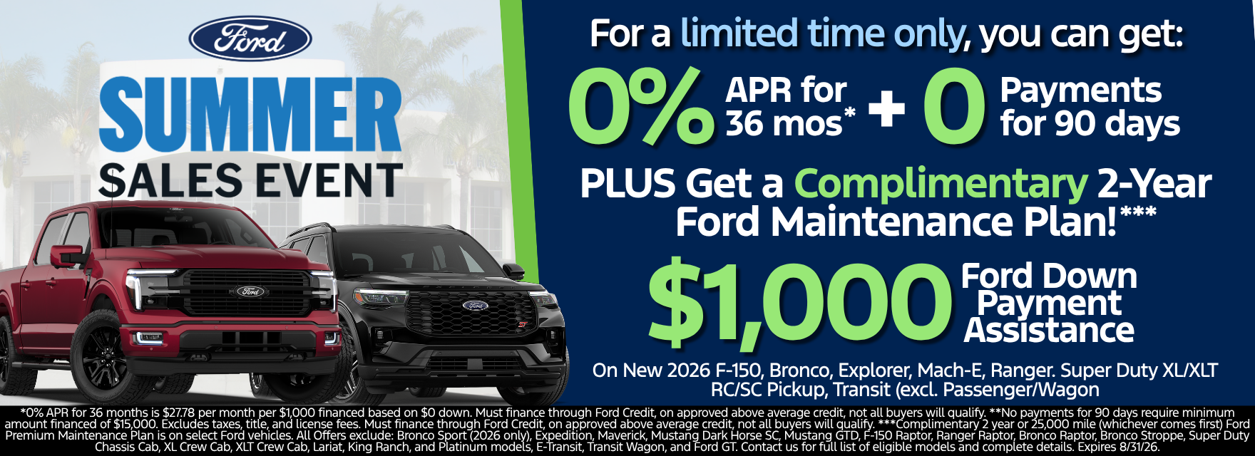 Click for New Vehicle Specials!
