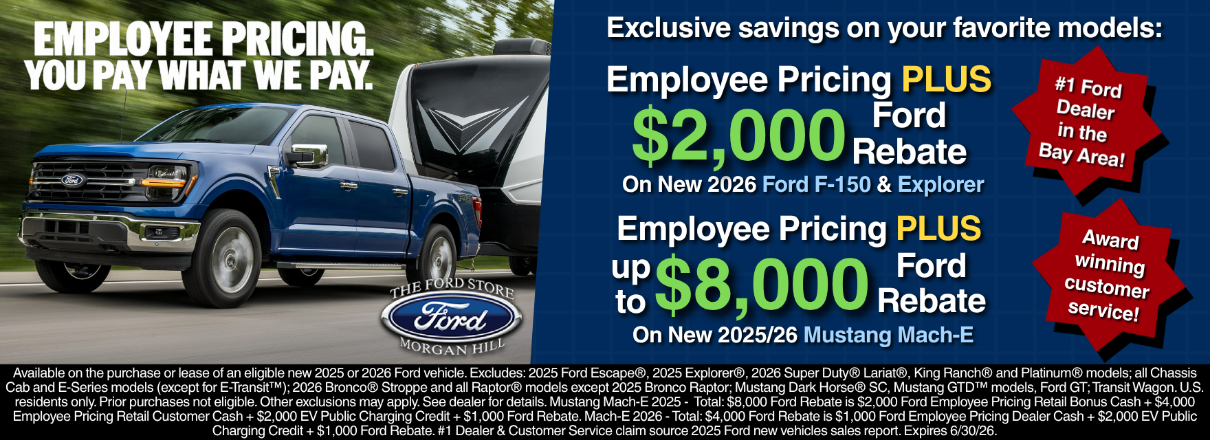 New Vehicle Specials