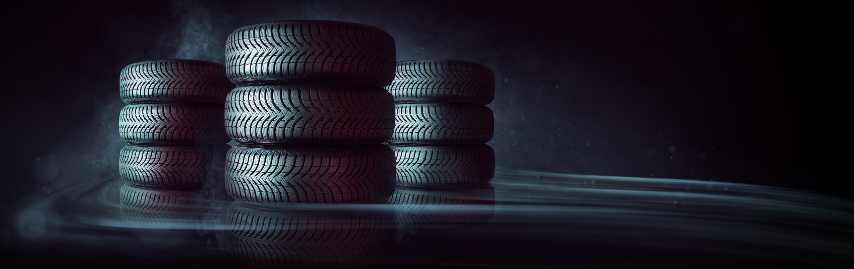 stack of tires