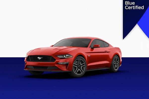 Red vehicle - Blue Certified 